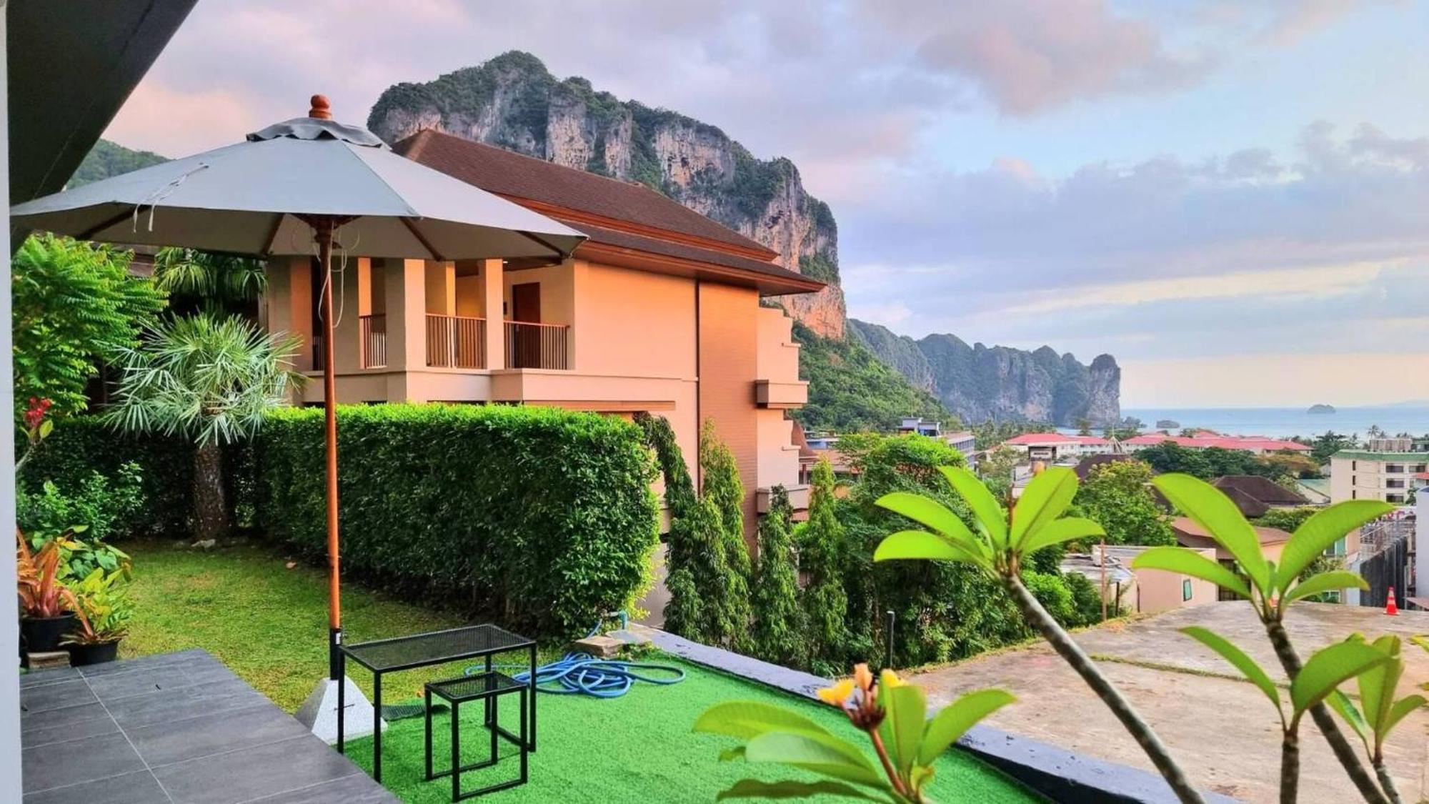 Room In Apartment - A301- Forest View Corner Unit 1Br-1Bath Ao Nang Eksteriør billede