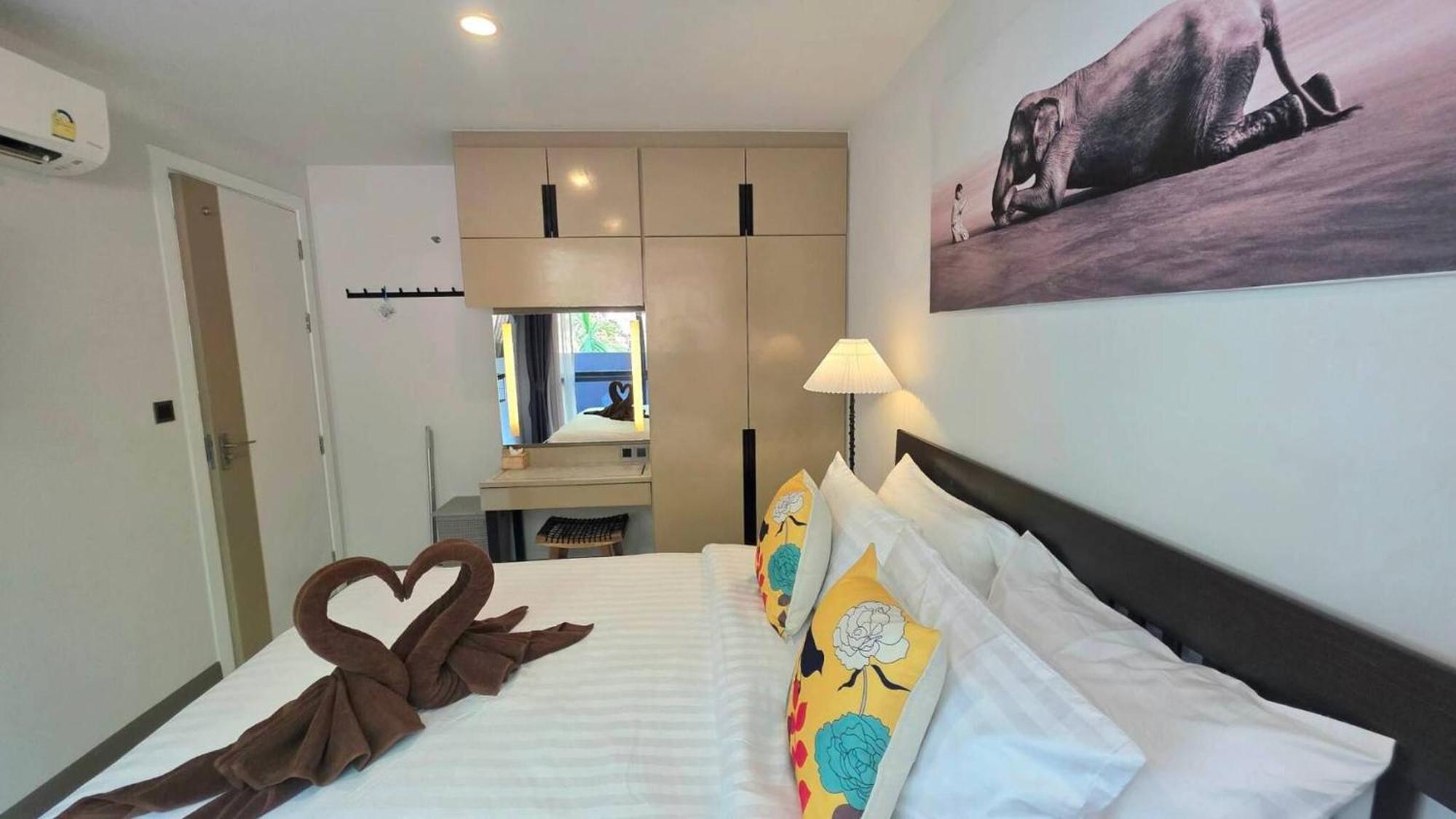 Room In Apartment - A301- Forest View Corner Unit 1Br-1Bath Ao Nang Eksteriør billede