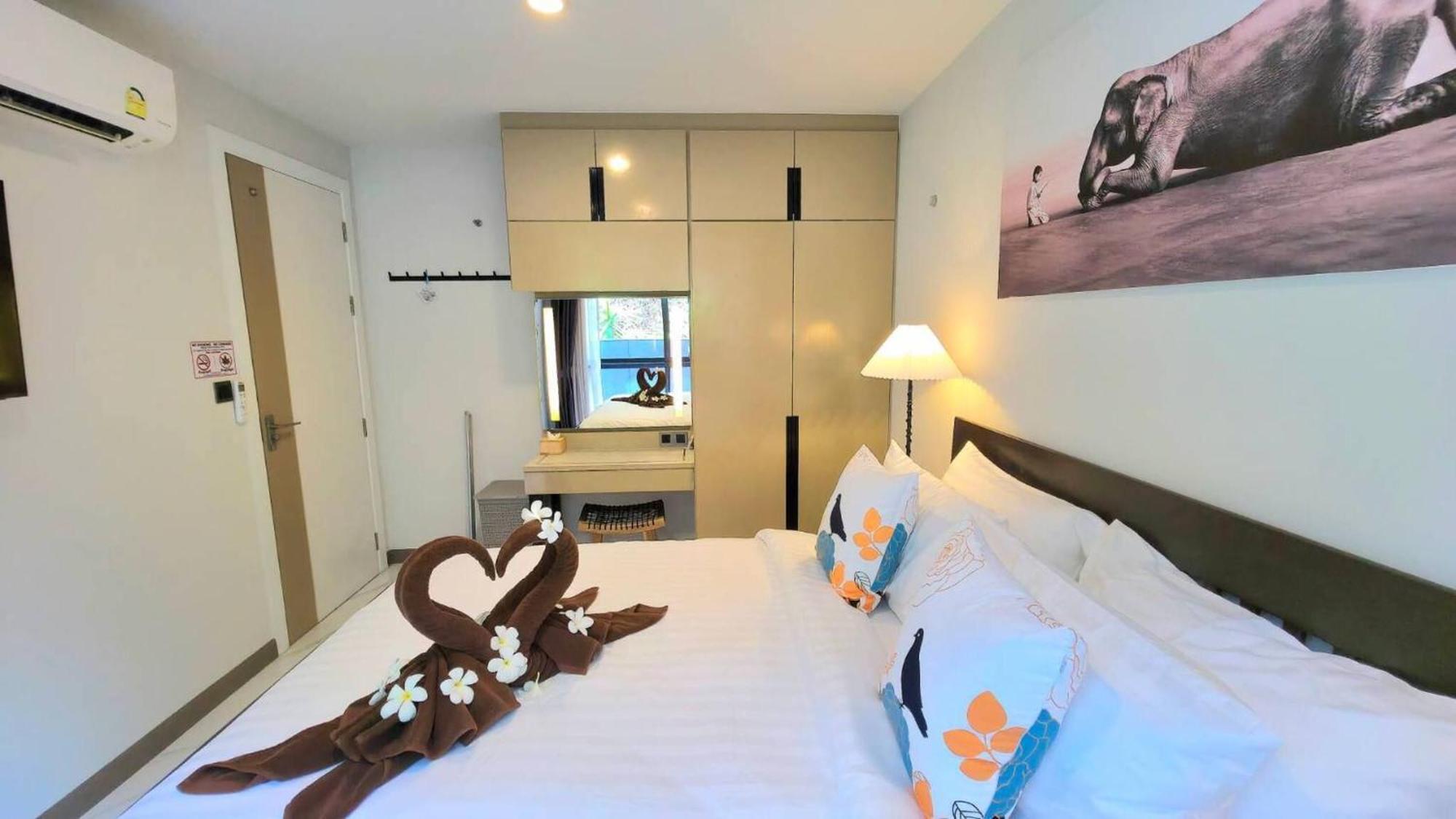 Room In Apartment - A301- Forest View Corner Unit 1Br-1Bath Ao Nang Eksteriør billede