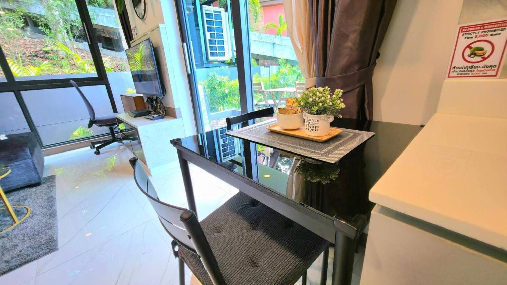 Room In Apartment - A301- Forest View Corner Unit 1Br-1Bath Ao Nang Eksteriør billede
