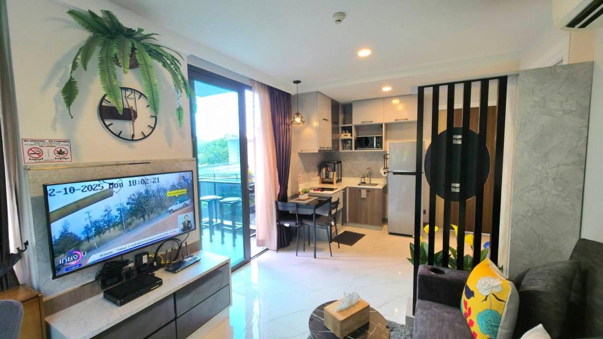 Room In Apartment - A301- Forest View Corner Unit 1Br-1Bath Ao Nang Eksteriør billede