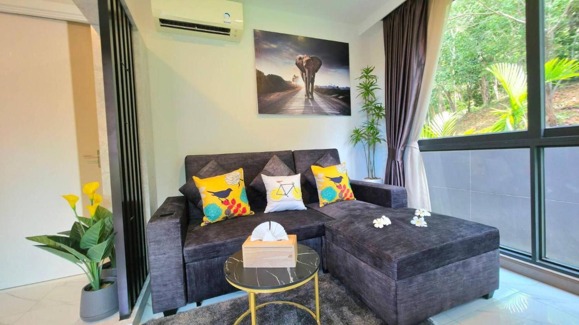 Room In Apartment - A301- Forest View Corner Unit 1Br-1Bath Ao Nang Eksteriør billede